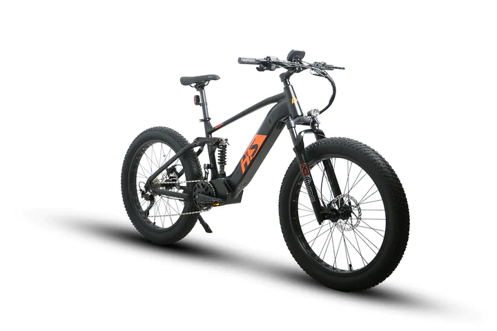 Eunorau Electric Mountain Bike 1000W Motor FAT-HS Dual Battery Fat Tyre E-MTB - Image 5