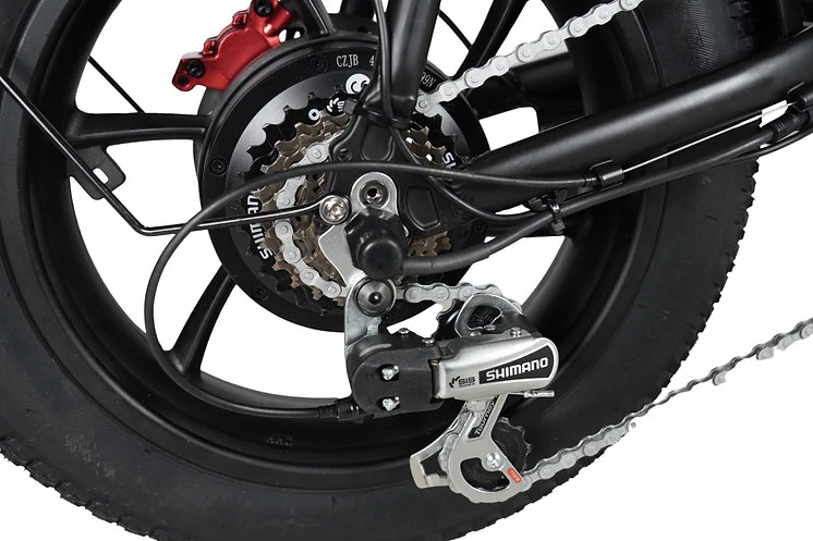 Mamba Taureg – Folding Fat Tyre E-Bike (16"x3.0) | 48V 18Ah - Image 10