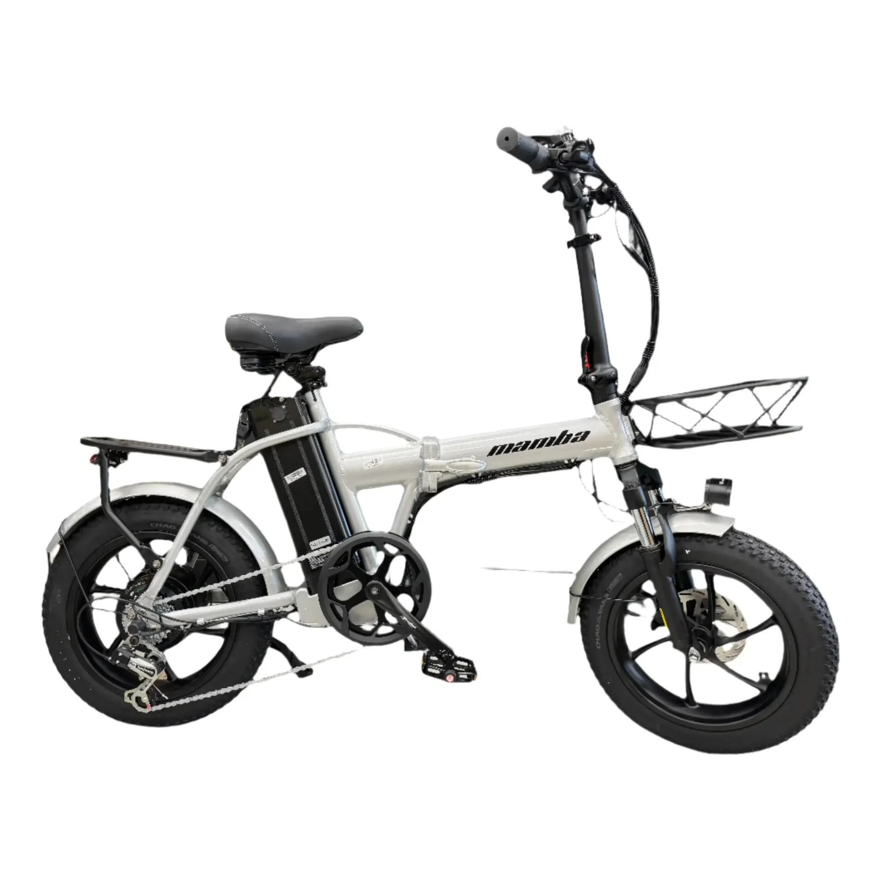 Mamba Taureg – Folding Fat Tyre E-Bike (16"x3.0) | 48V 18Ah - Image 5