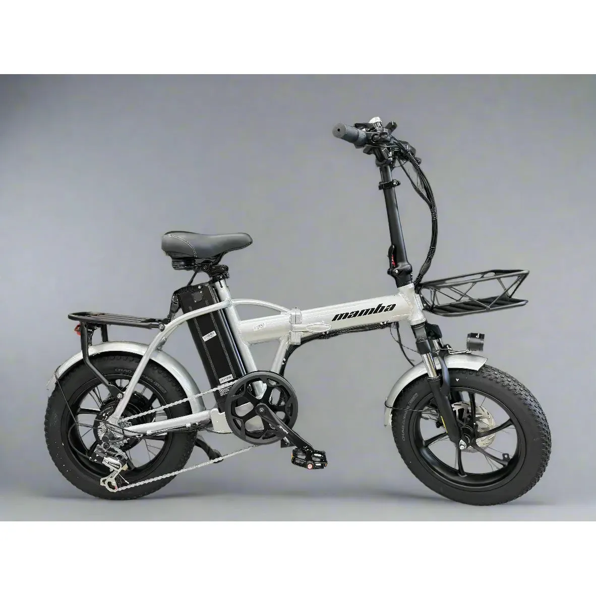 Mamba Taureg – Folding Fat Tyre E-Bike (16"x3.0) | 48V 18Ah - Image 6