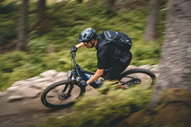 Merida 22 eONE Sixty eBike 10K Electric Mountain Bike - Metallic Brown Chameleon Fade - Image 3