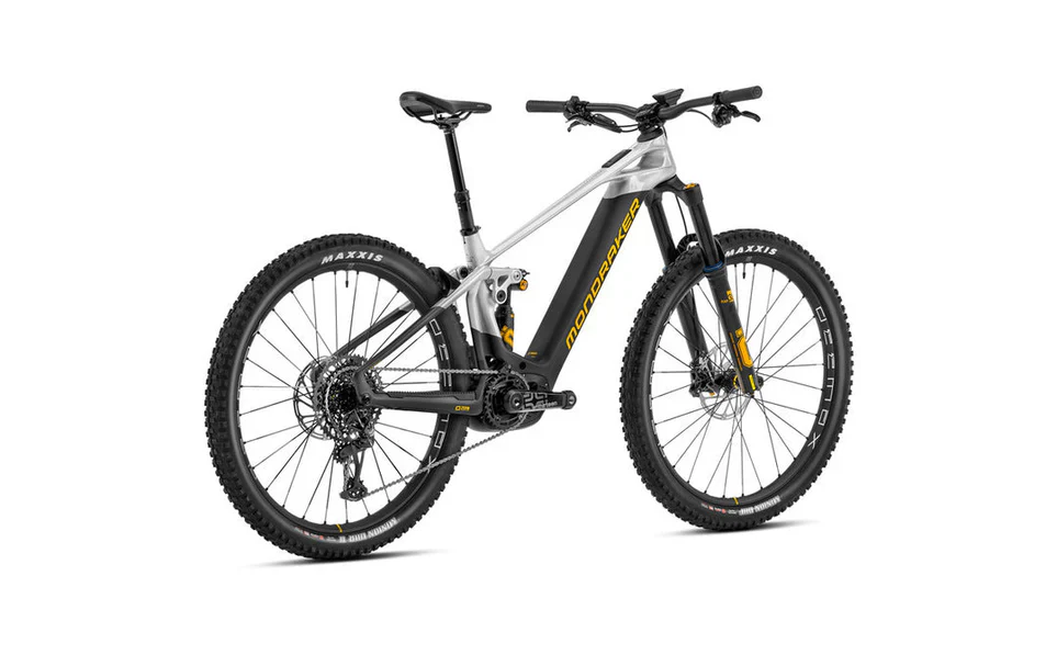 23 Mondraker Crafty Carbon XR - Carbon/Silver/Yellow - Image 3