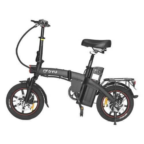 A5 Smart Electric Bike - 7.5AH Battery - Black - Image 3
