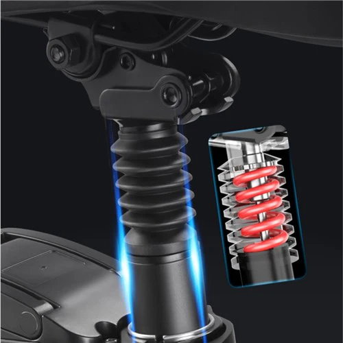 A5 Smart Electric Bike - 7.5AH Battery - Black - Image 7