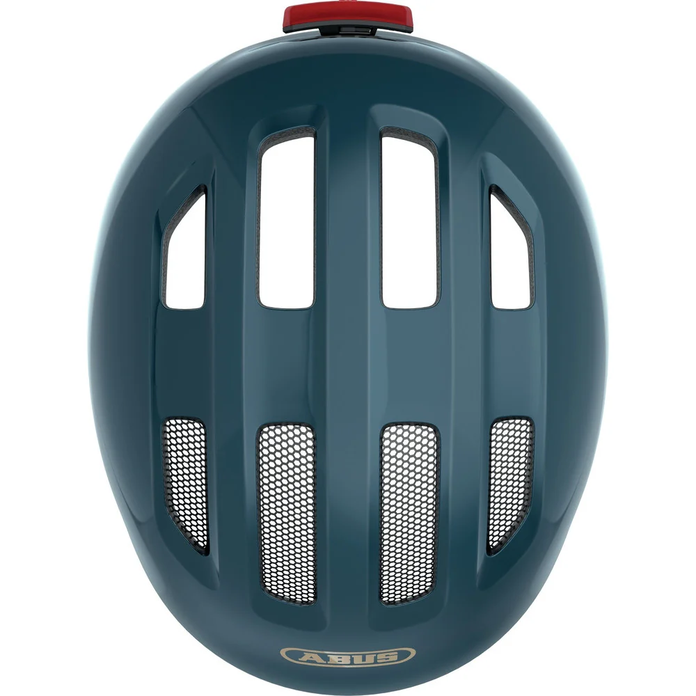 ABUS Smiley 3.0 Ace LED Kids Helmet Royal Blue - Image 2