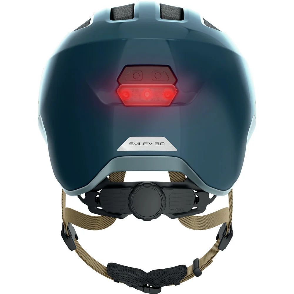 ABUS Smiley 3.0 Ace LED Kids Helmet Royal Blue - Image 4
