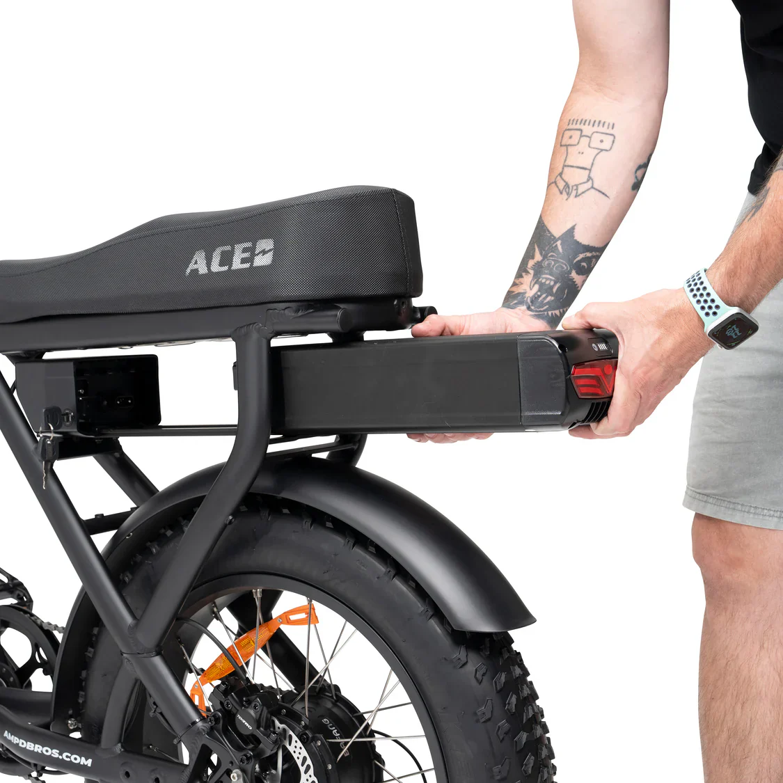 AMPD Brothers ACE-S Plus+ Electric Fat Tyre Bike (750W Off-Road) - Image 18