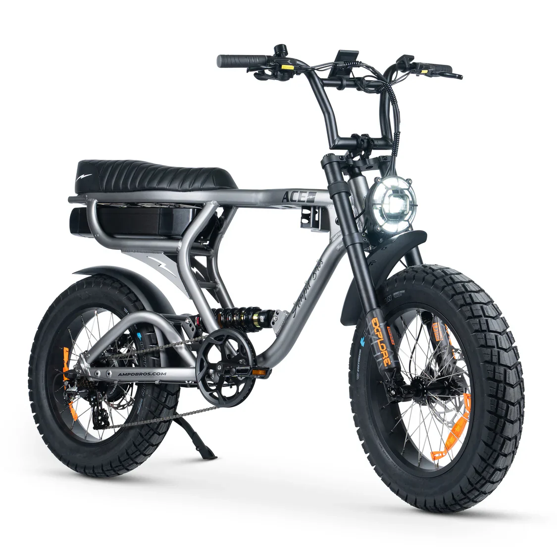 AMPD Brothers ACE-X PRO Dual Suspension Electric Bike - Image 11