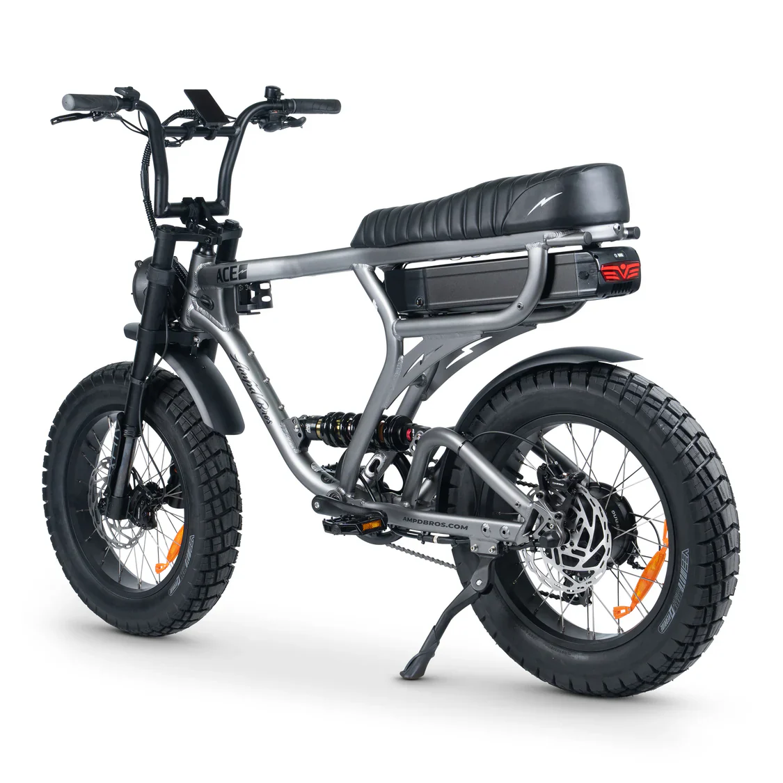 AMPD Brothers ACE-X PRO Dual Suspension Electric Bike - Image 12