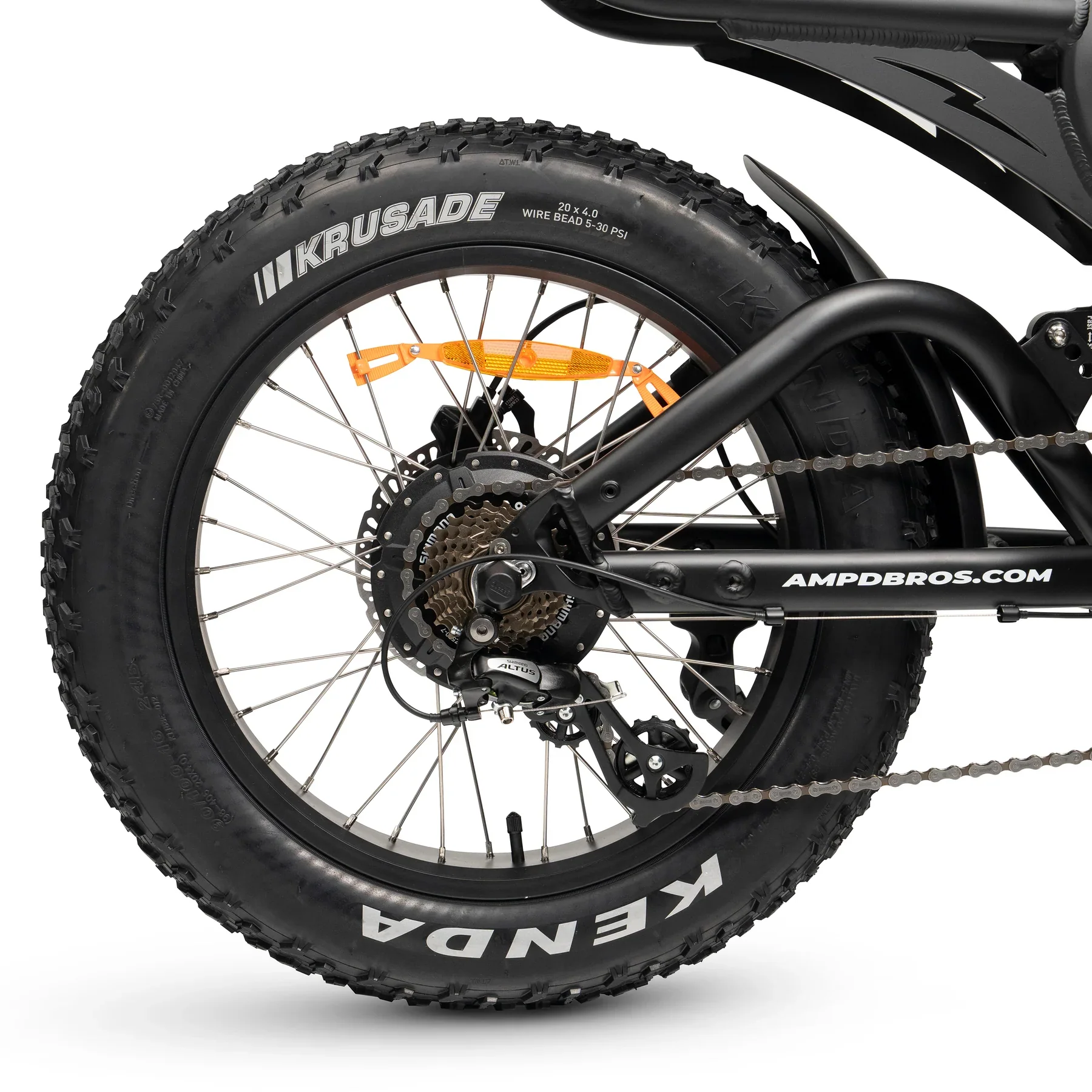 AMPD Brothers ACE-X PRO Dual Suspension Electric Bike - Image 14