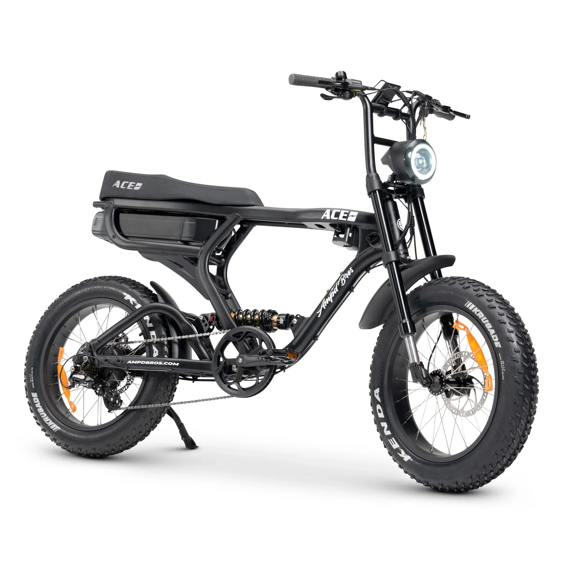 AMPD Brothers ACE-X PRO Dual Suspension Electric Bike - Image 3