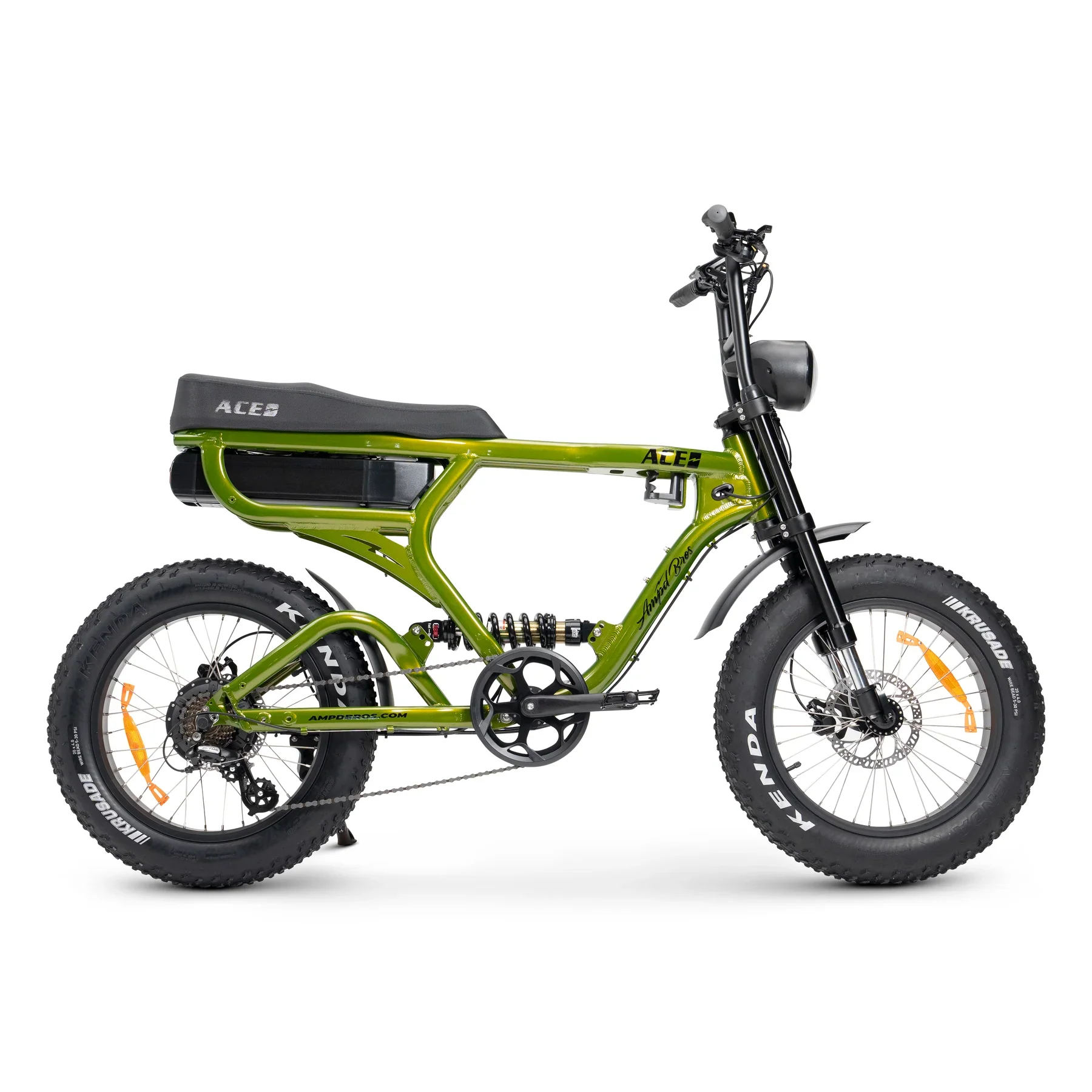 AMPD Brothers ACE-X PRO Dual Suspension Electric Bike - Image 4