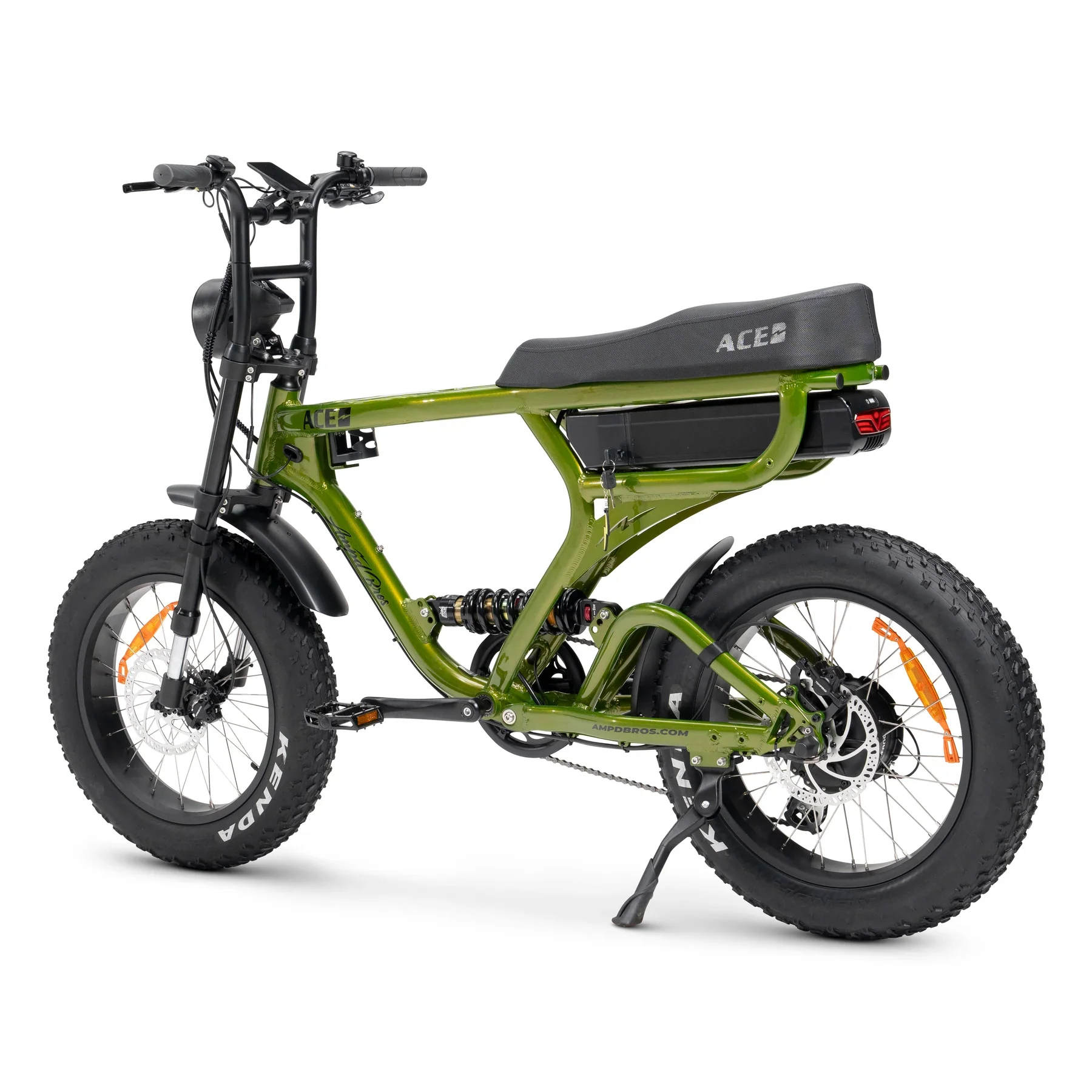 AMPD Brothers ACE-X PRO Dual Suspension Electric Bike - Image 5