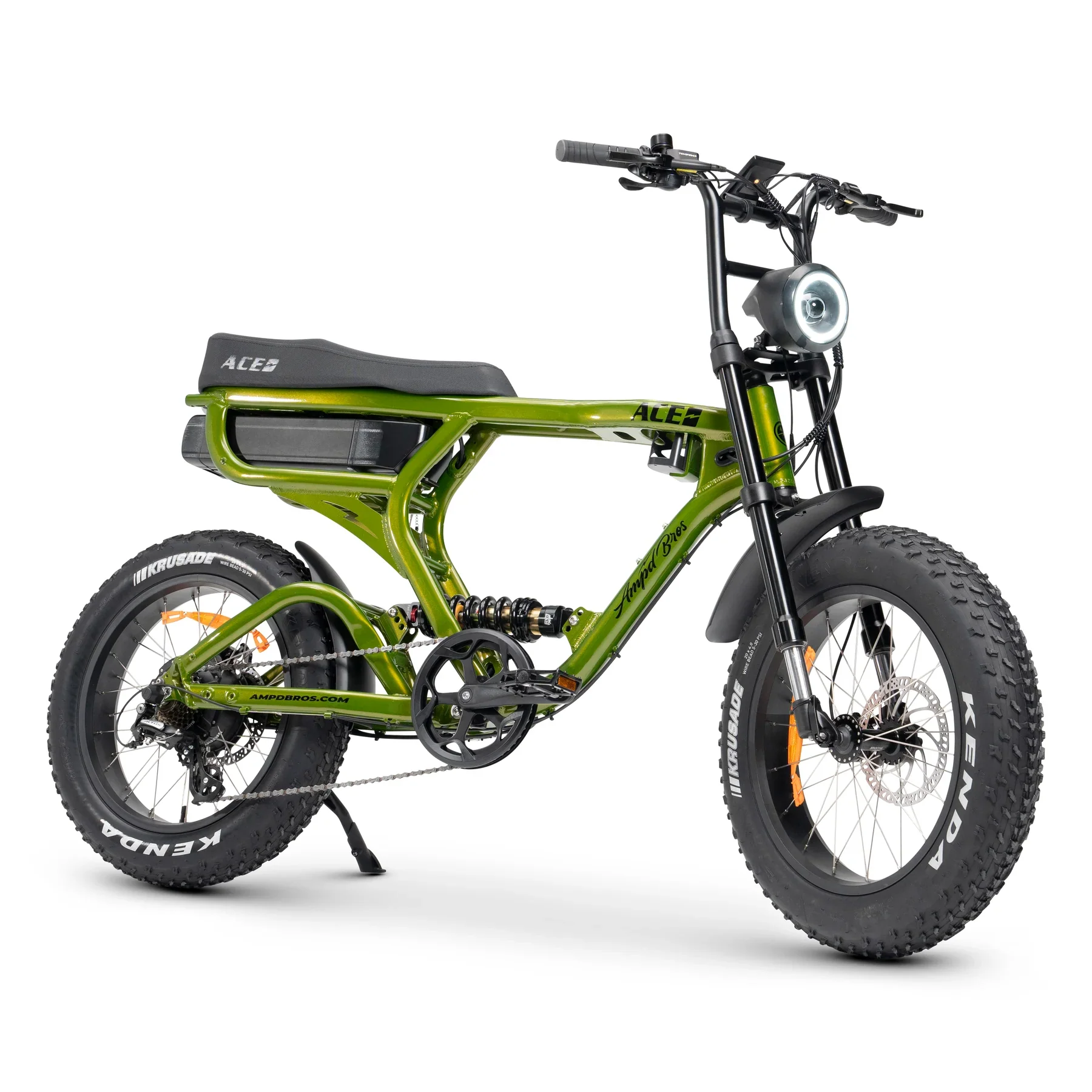 AMPD Brothers ACE-X PRO Dual Suspension Electric Bike - Image 6