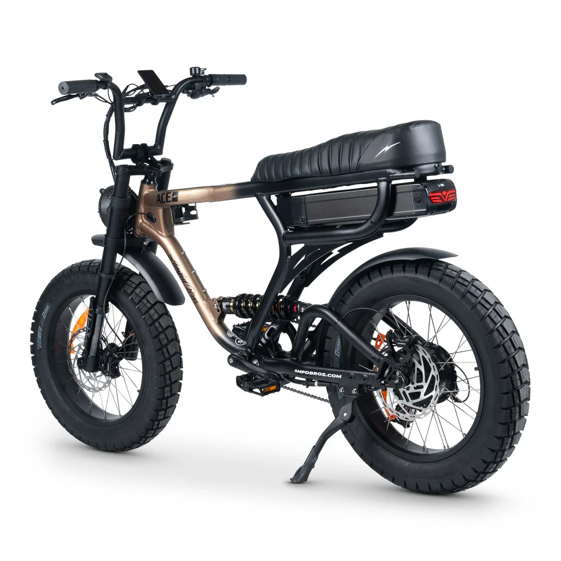 AMPD Brothers ACE-X PRO Dual Suspension Electric Bike - Image 8