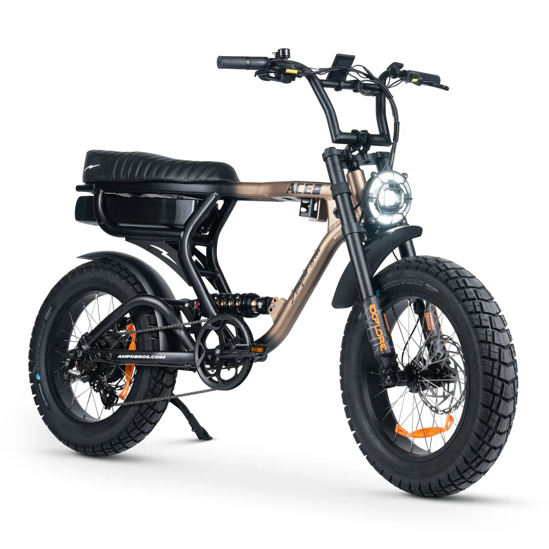 AMPD Brothers ACE-X PRO Dual Suspension Electric Bike - Image 9