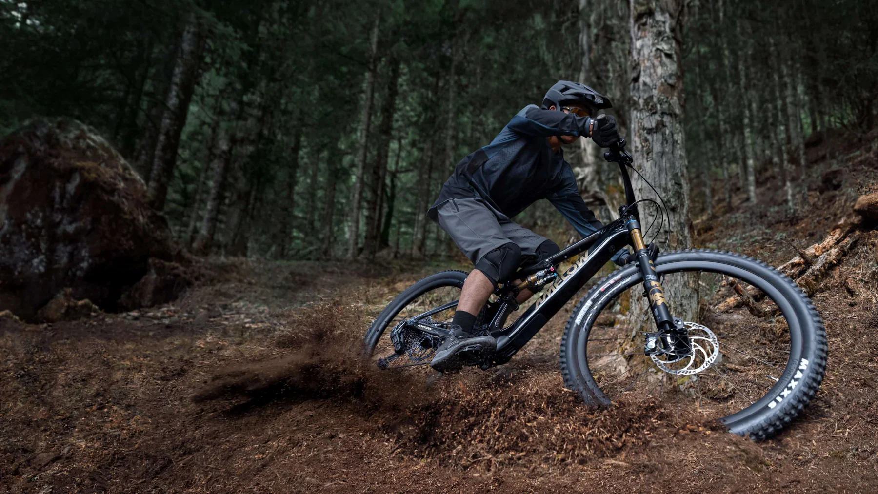 2026 Amflow PL Carbon Pro Electric Mountain Bike – 800Wh | Carbon Frame | DJI Avinox | Dual Suspension - Image 7