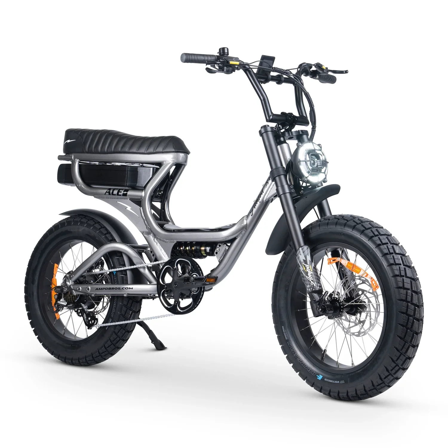 AMPD Brother ACE-S PRO Dual Suspension Electric Bike - Image 3