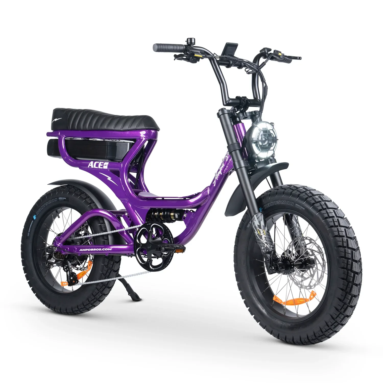 AMPD Brother ACE-S PRO Dual Suspension Electric Bike - Image 5