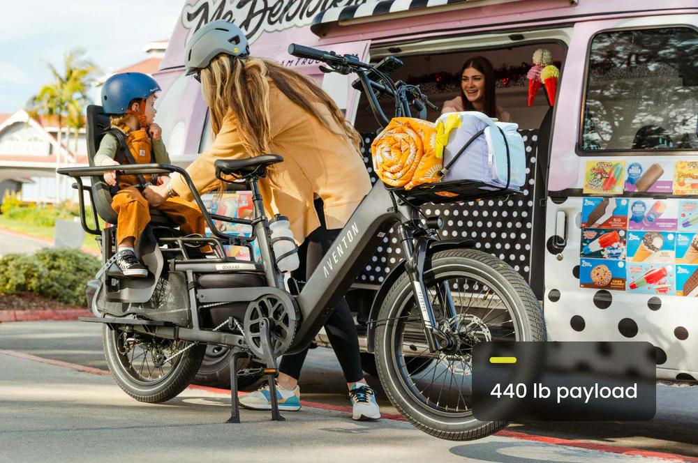 Aventon Abound LR Electric Cargo Bike - Image 17