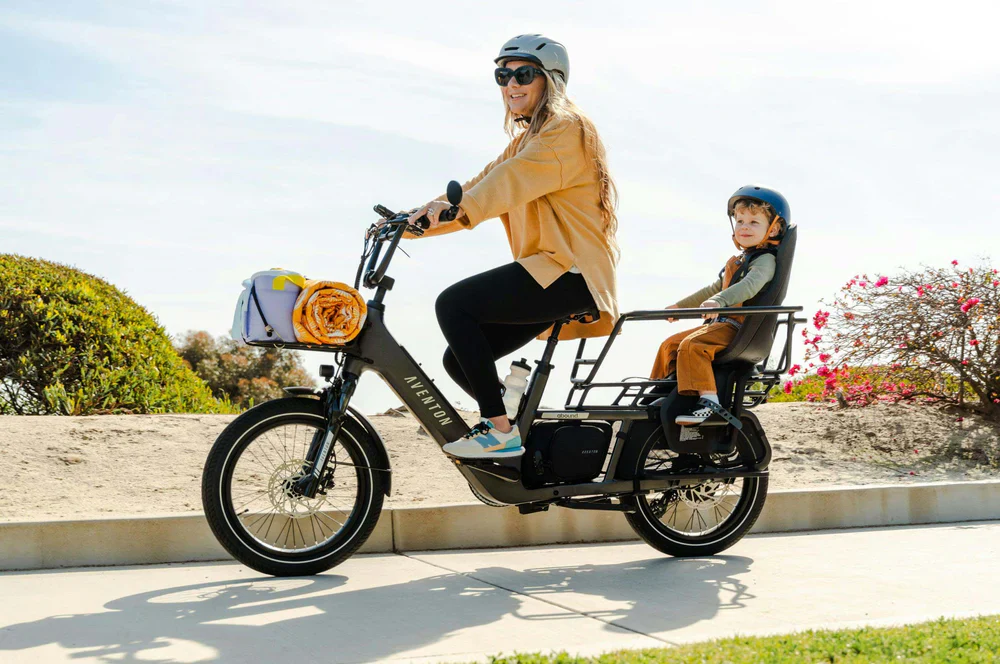 Aventon Abound LR Electric Cargo Bike - Image 21