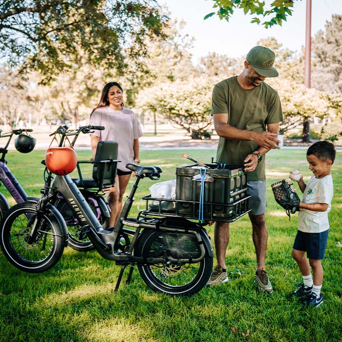Aventon Abound SR Electric Cargo Bike - Image 6