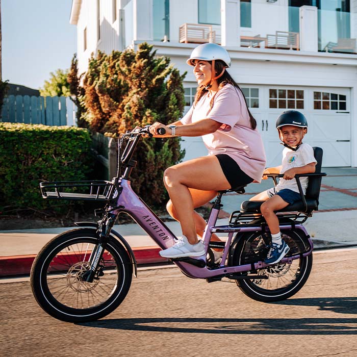 Aventon Abound SR Electric Cargo Bike - Image 7