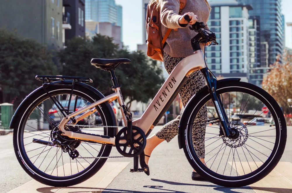 Aventon Level 3 Step Through Electric Bike - Image 21
