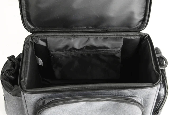 Azur Touring Handlebar Bag with Phone Pouch - Grey - Image 6