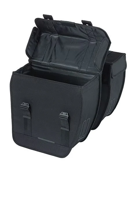 Basil Tour XL Double Pannier Bag 35 Litres Black - Image 3