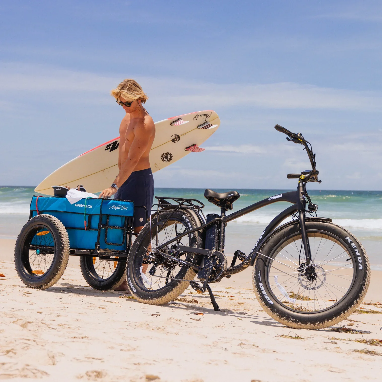 Beach Deluxe Bike Trailer - Image 12