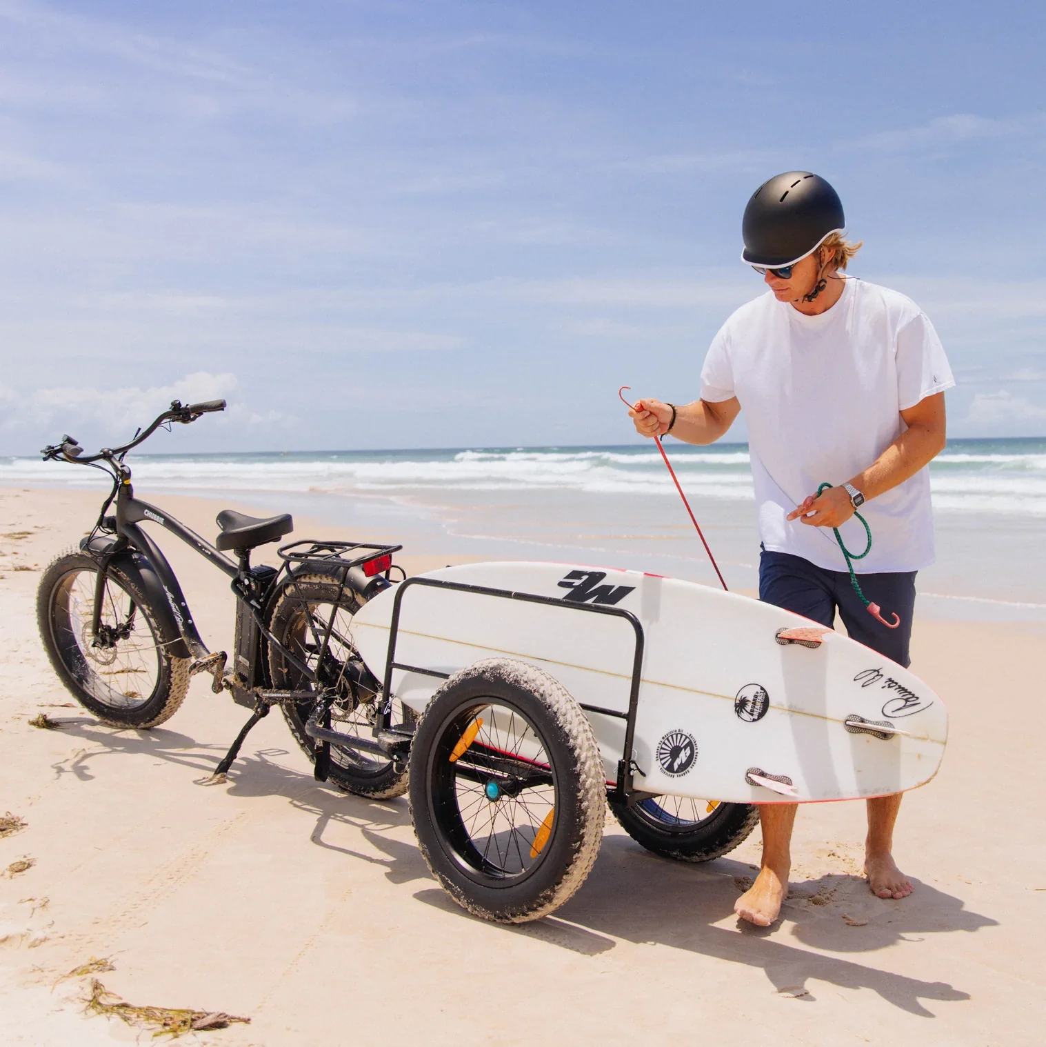 Beach Deluxe Bike Trailer - Image 13