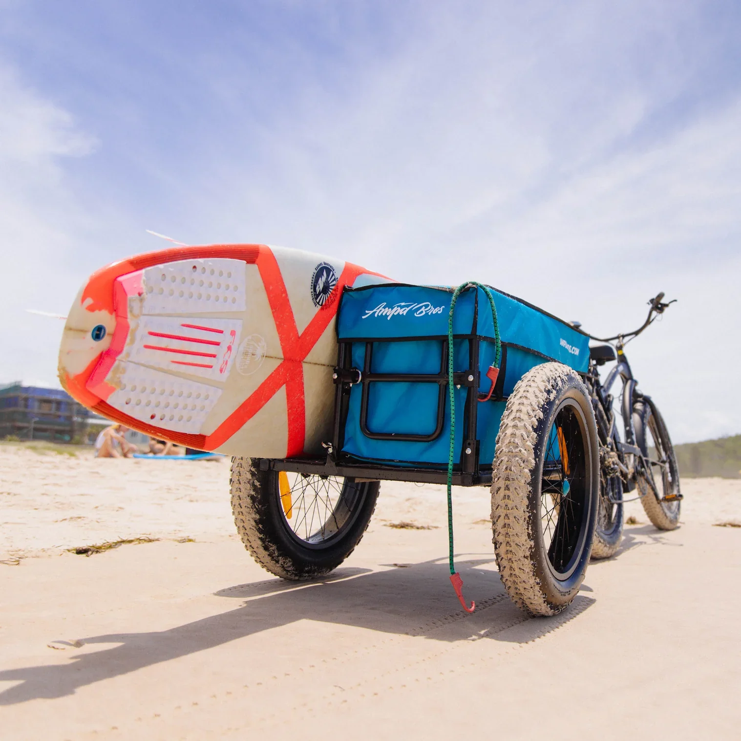 Beach Deluxe Bike Trailer - Image 5