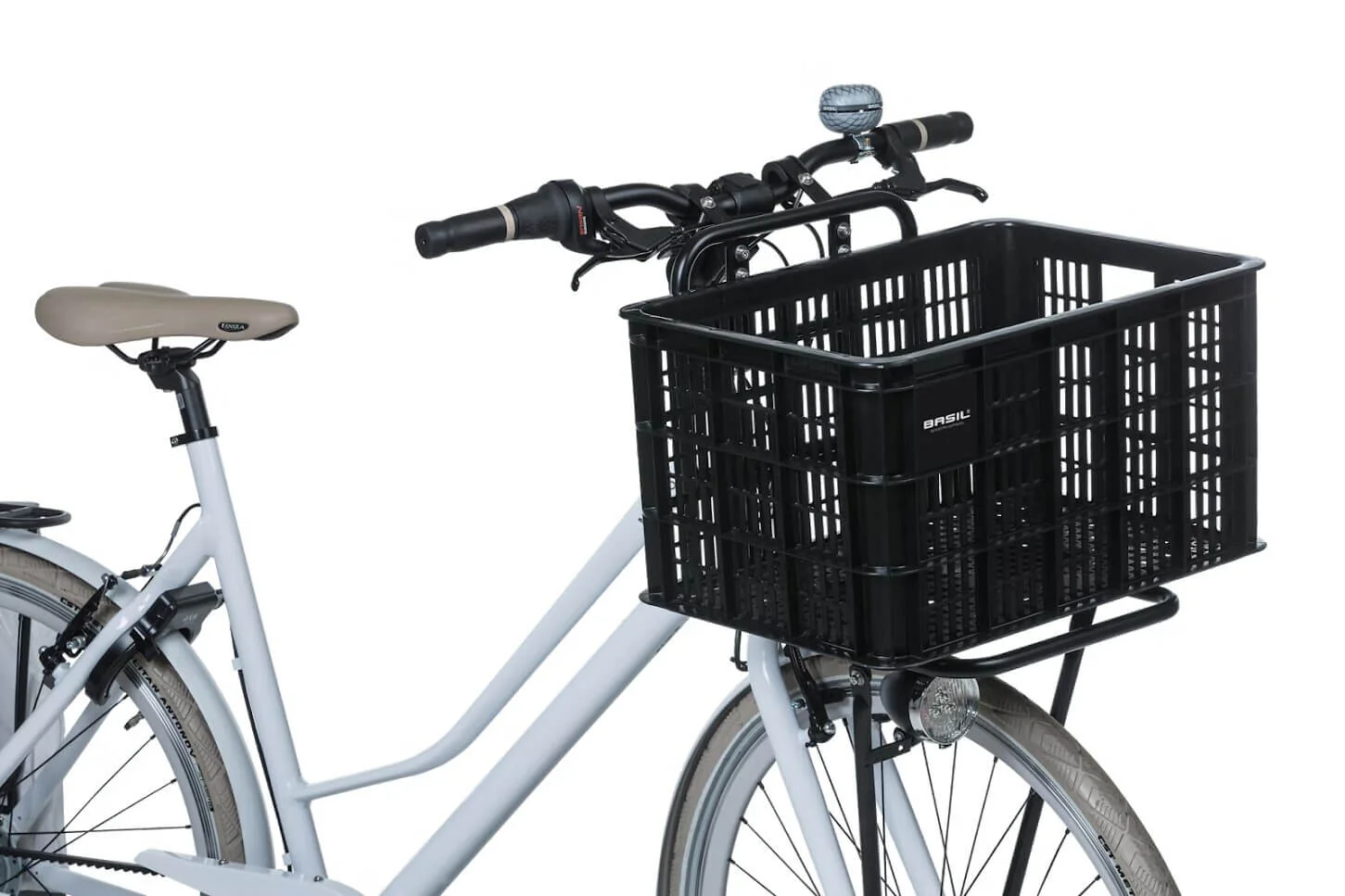 Basil Bicycle Crate Medium 29.5L Black - Image 6