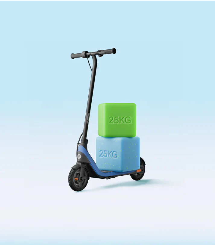 C2 Lite Segway-Ninebot Electric KickScooter (Blue) - Image 7