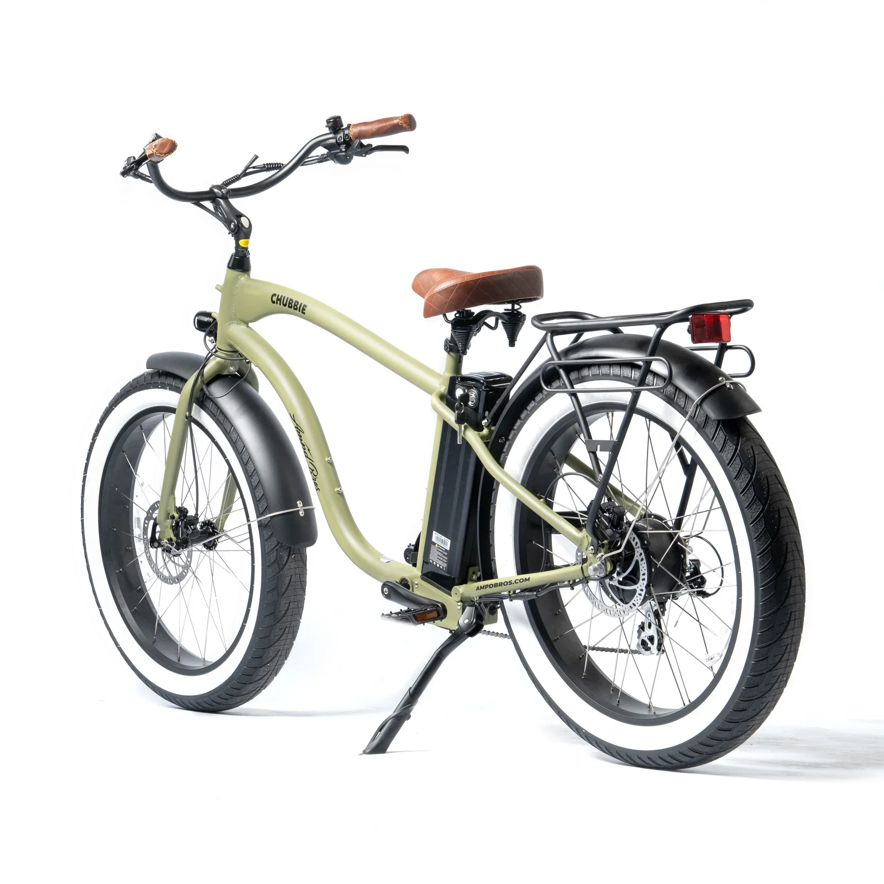 AMPD Brothers CHUBBIE 2 Electric Beach Cruiser Bike - Image 14