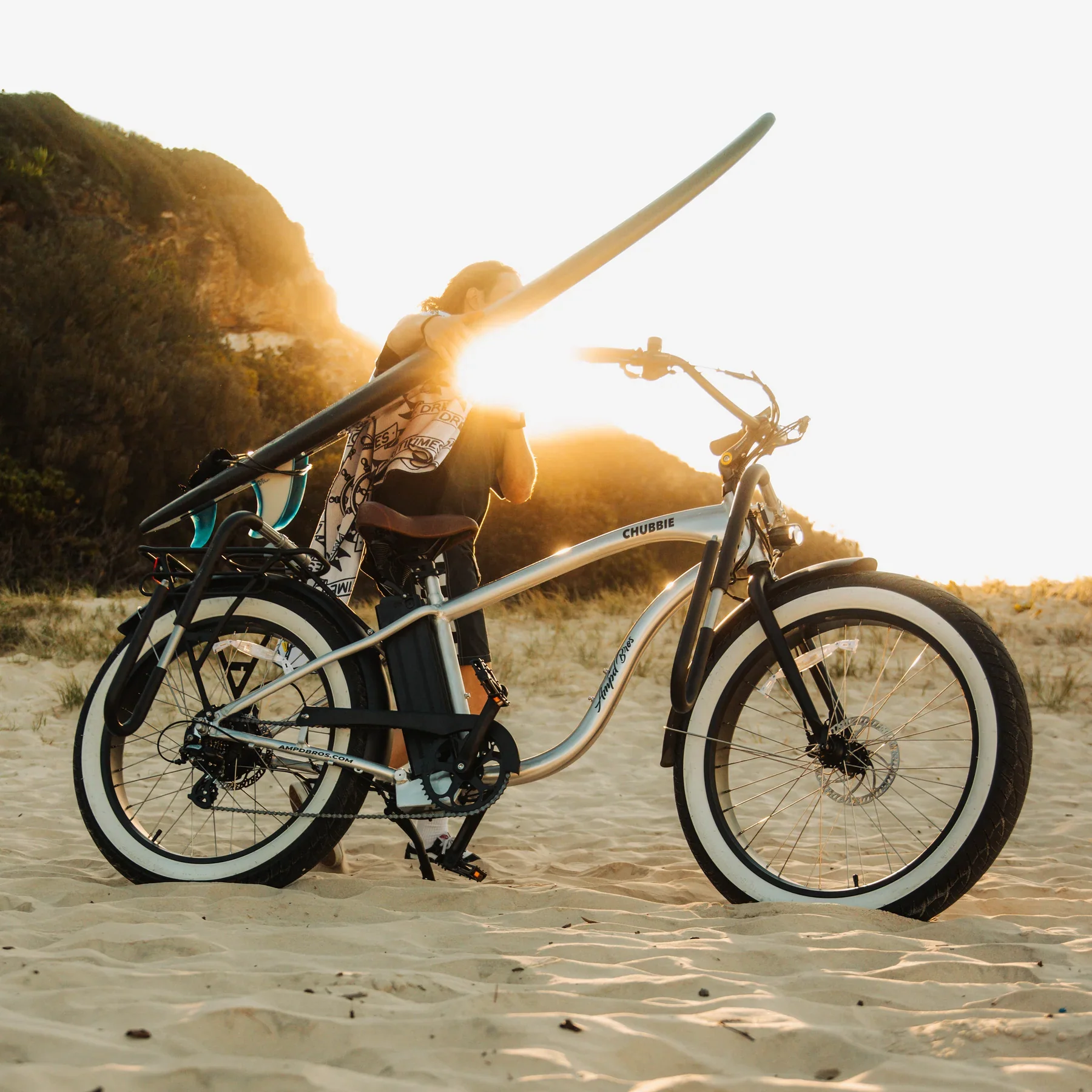 AMPD Brothers CHUBBIE 2 Electric Beach Cruiser Bike - Image 31