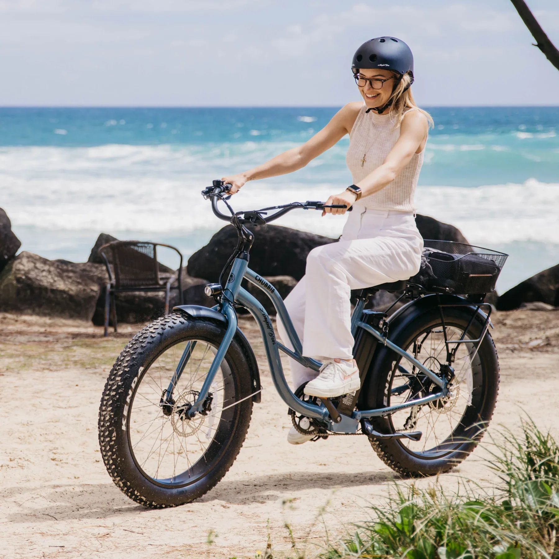 AMPD Brothers Chubbie-S 2 Electric Beach Cruiser eBike (Fat Tyre) - Image 21