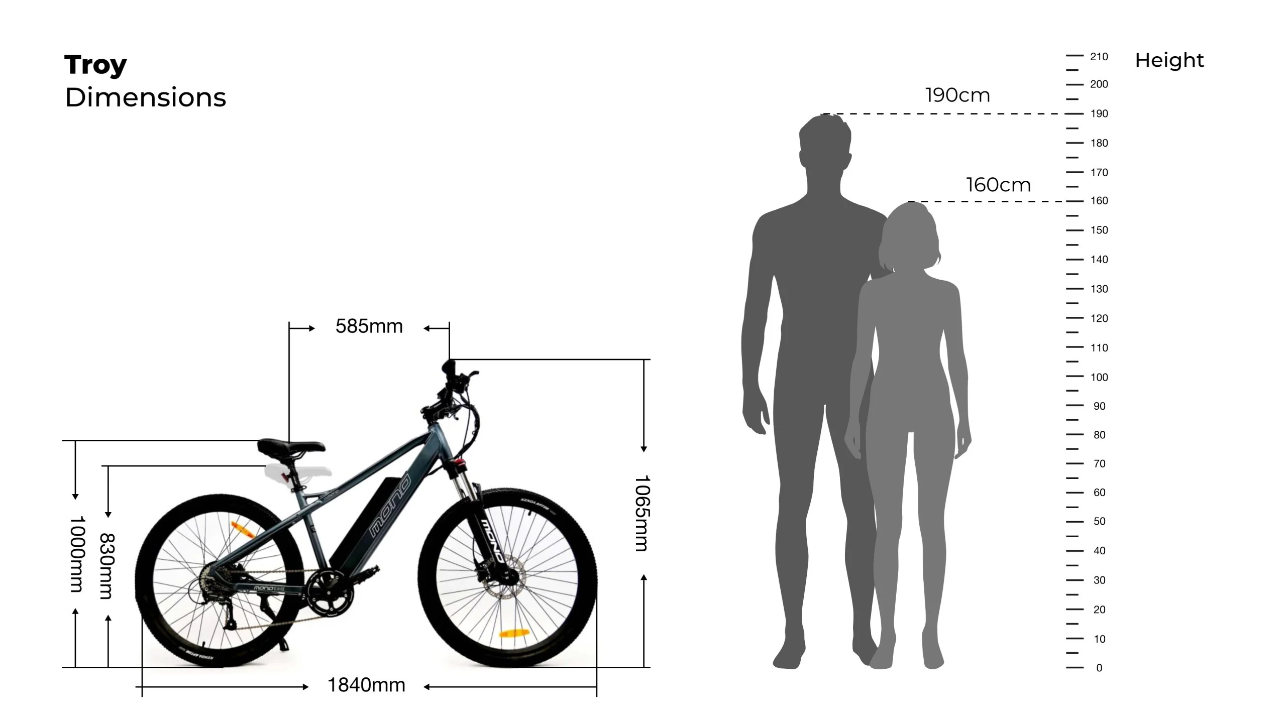 E-Mono TROY EQP - 27.5" 48V Hard Tail EMTB - Image 6