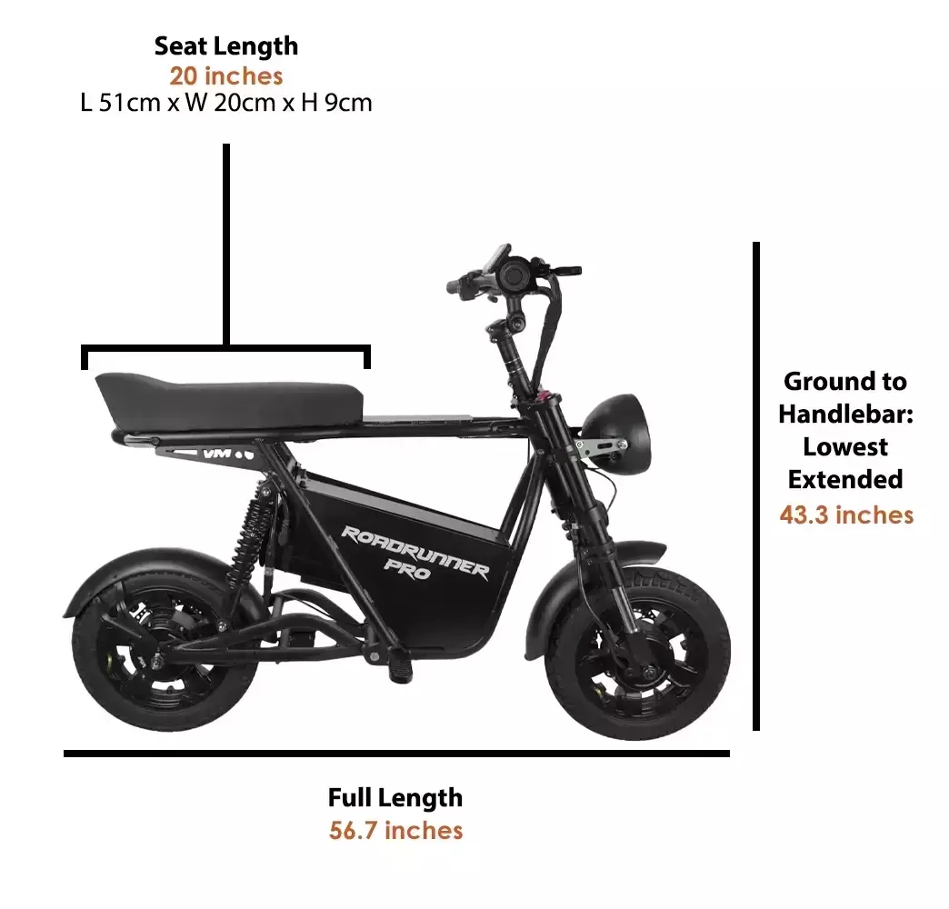 EMOVE RoadRunner Pro Seated Electric Scooter - Image 5