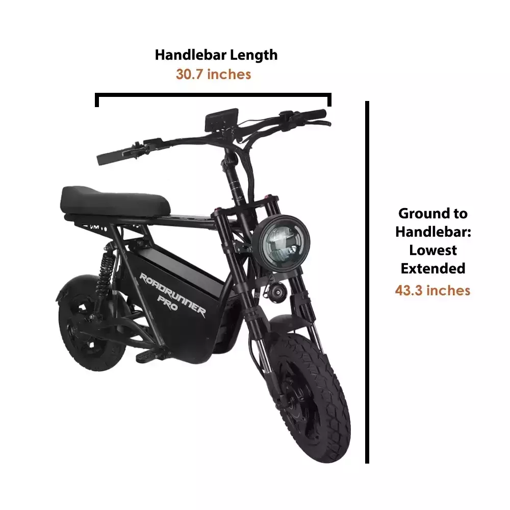 EMOVE RoadRunner Pro Seated Electric Scooter - Image 6