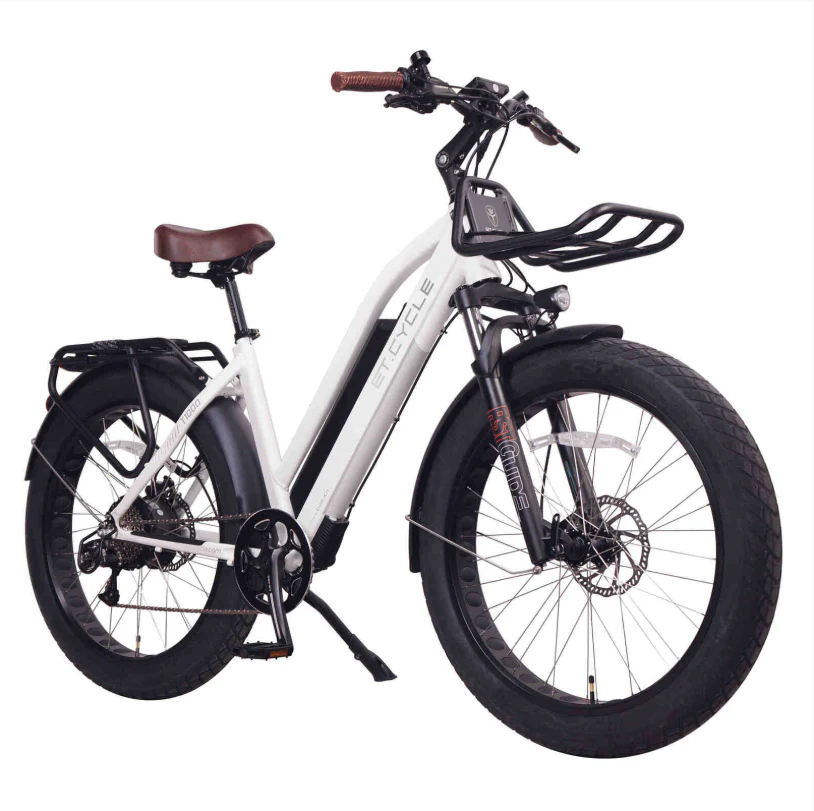 ET.Cycle T1000 Electric Fat Bike Trekking Step-thru E-Bike Powerful T Series 48V 21Ah, 1008Wh - Image 10