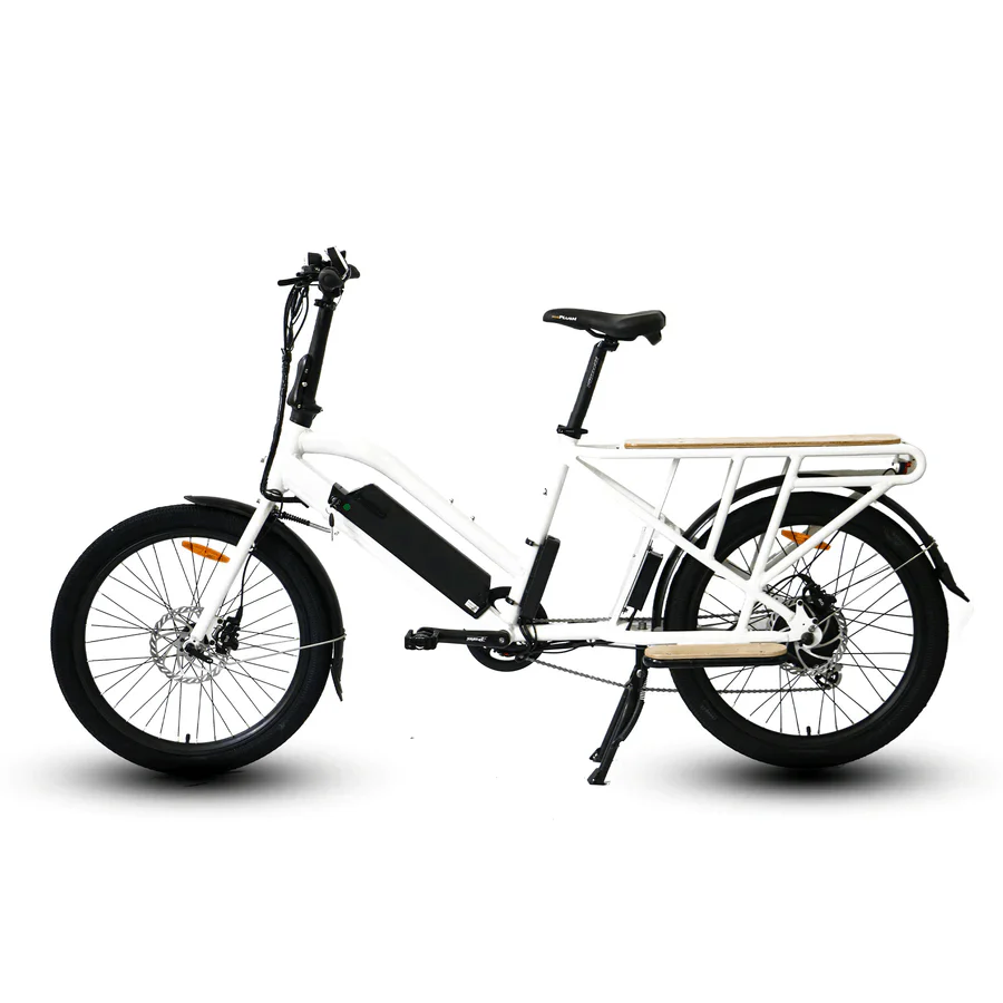Eunorau Max Cargo 24'' Wheel Electric Bike - 48V 14AH Battery 250W Motor - Image 5