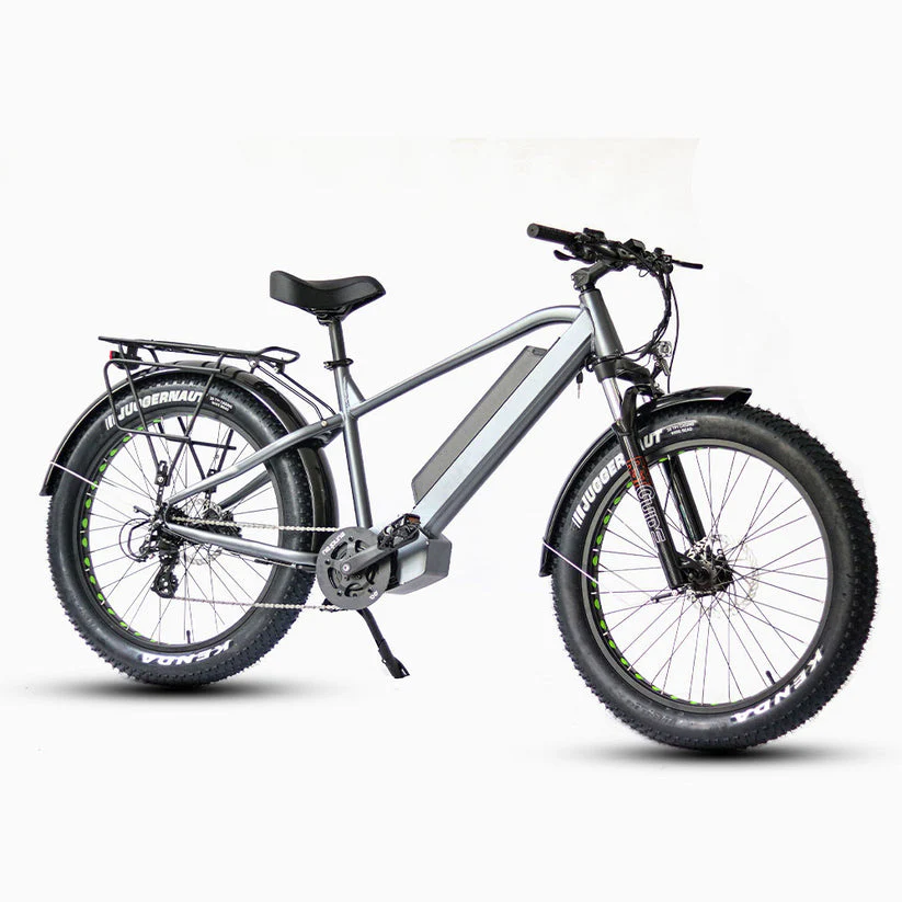 Eunorau 48V 1000W FAT-HD All Terrain E-MTB Fat Tyre Electric Mountain Bike - 26X4 Wheel Set - Image 3