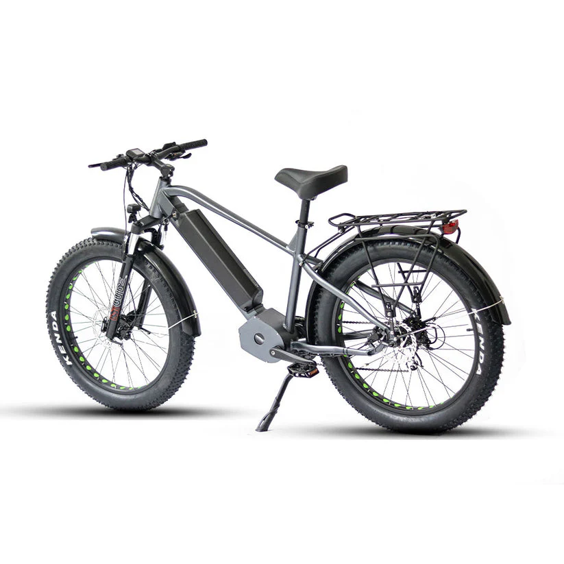Eunorau 48V 1000W FAT-HD All Terrain E-MTB Fat Tyre Electric Mountain Bike - 26X4 Wheel Set - Image 4