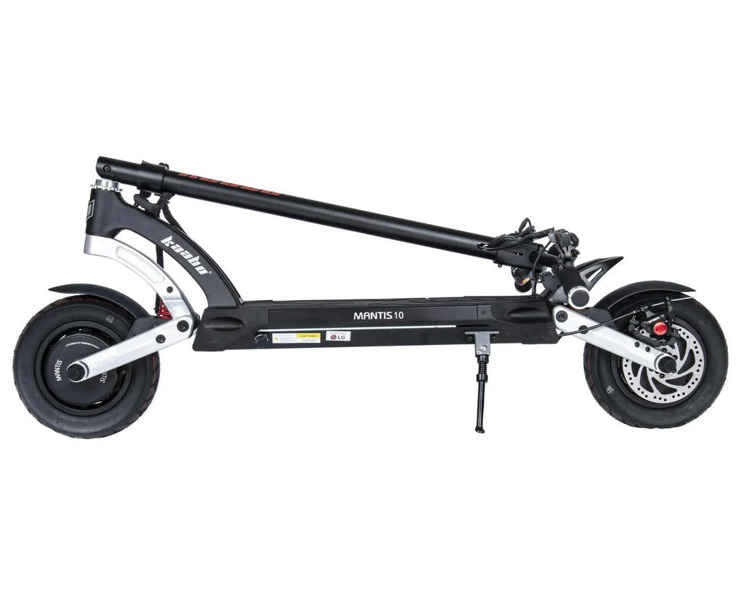 Kaabo Mantis 10 Elite E-Scooter  Dual Motor | Silver / Black | 60V 18.2AH | Samsung Battery - Image 4