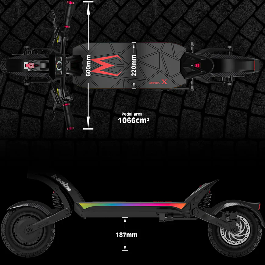 Kaabo Mantis X Plus Electric Scooter - Image 3