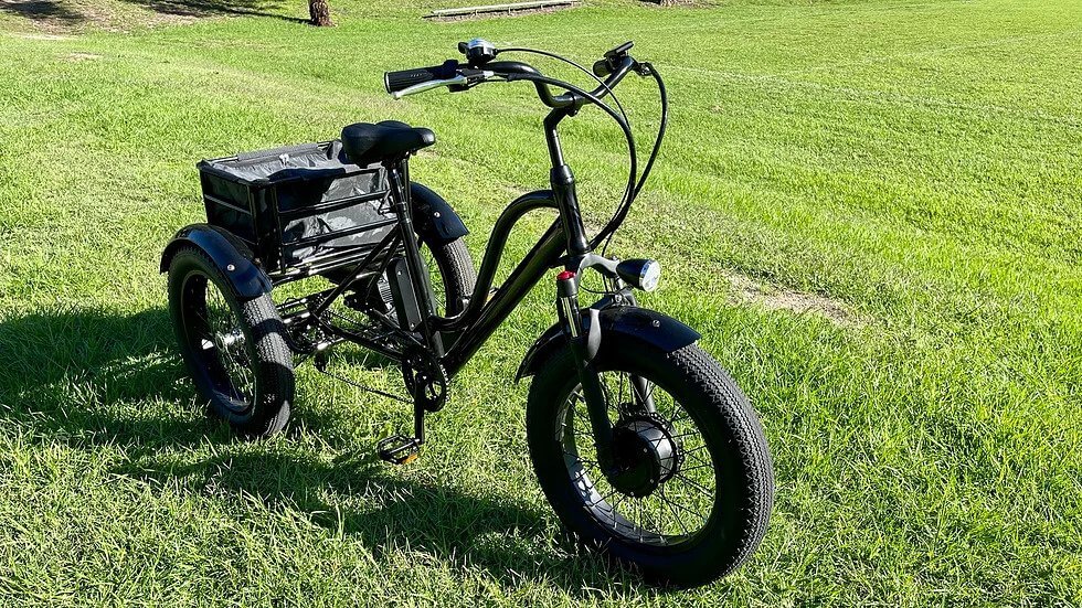 KST Electric Trike Bike Fat Tire 48V20AH - Image 2