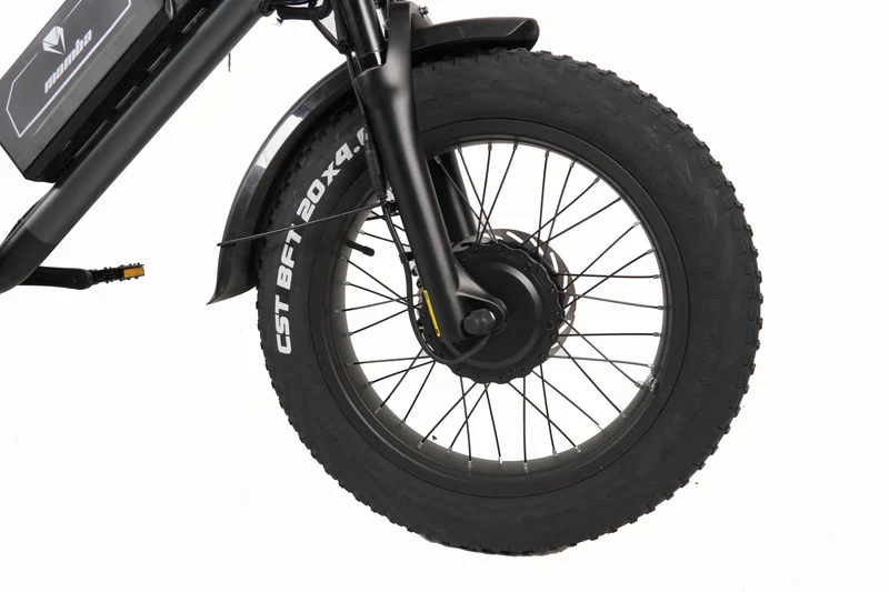 Mamba Dueler - Dual Motor - Dual Battery - Dual Suspension - Fat Tyre eBike - Image 10