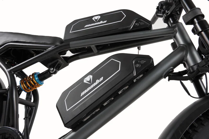 Mamba Dueler - Dual Motor - Dual Battery - Dual Suspension - Fat Tyre eBike - Image 5